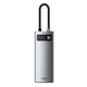 thumbnail image 1 of Hub adaptador Multifuncional Baseus 5-en-1 Tipo-C Power Delivery 100 W HDMI 4K 30 Hz, 1 of 5