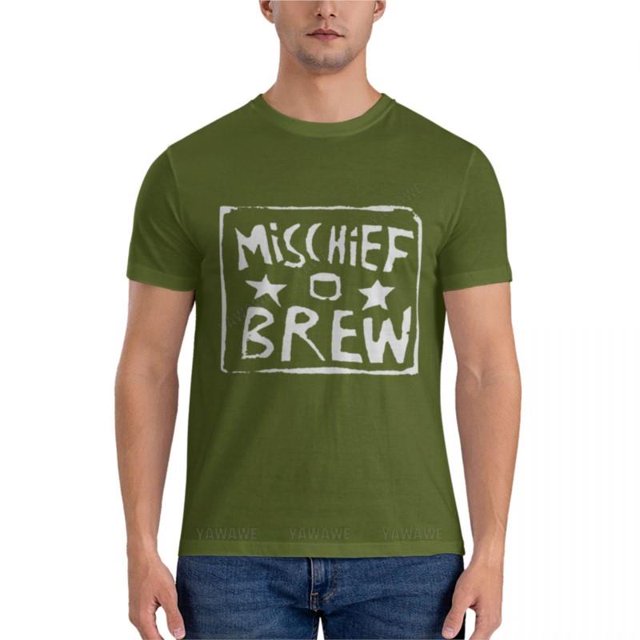 XINSHOUS camiseta de Mischief Brew Punk para hombre ropa esencial camisa de sudor camisetas de verano