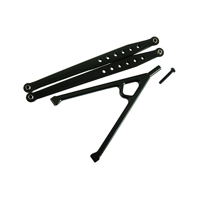 fastboy Aluminium Alloy Trigon Support Bar Front Support Bar For AXIAL SCX10 Aluminium Alloy Support Bar black 1Set