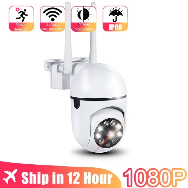 Cámara de seguridad de vigilancia para exteriores, Monitor inalámbrico externo para el hogar, alarma impermeable, 5G, HD, Wifi, 2MP, Zoom 4.0X, 2,4G