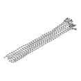 thumbnail image 4 of TEHAUX Cable Chain Metal Ball Chain Connector Clasp Silver 20Pack, 4 of 7
