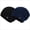Black+Navy, variant on 2 Pack Women's Oversized Fleece Lined Slouchy Beanie, Striped Knit Winter Hat with Ear Protection, Windproof Warm Hat for Large Head 21.65"-23.62"