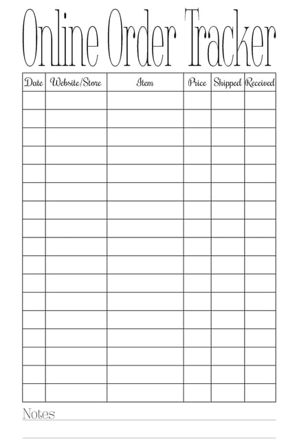 download order track download order track