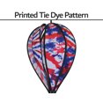 thumbnail image 3 of In the Breeze 0981 — Red, White and Blue Tie Dye Hot Air Balloon Wind Spinner — Outdoor Hanging Decoration, 3 of 5