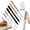 6PCS, variant on Geometric Decompression Pen, Crinkle Pens Funny Pens for Adults,Metallic Geometric Morphing Ballpoint Pen, Metal Shape Shifting Switch Pen, with 10 Refills