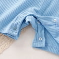 thumbnail image 6 of Baby Onesies Boy Unisex Summer Baby Boy Girl Rompers Solid Color Bodysuit Jumpsuit Playsuit One-Piece Outfit Clothes, 6 of 6