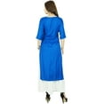 thumbnail image 5 of Bimba Women Summer Rayon Kurta Kurti 3/4 Sleeve Formal Tunic- Custom Clothing, 5 of 6