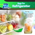 thumbnail image 2 of TP Plastic 11" x 17" Clear Plastic Produce Bags on Roll – Disposable Food Storage Bags for Bread, Groceries, Fruits & Vegetables, 4 Rolls, 240 Bags per Roll, 2 of 8