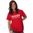 thumbnail image 4 of Rescued Favorite Breed Animal Lover Men's Graphic T Shirt Tees Brisco Brands X, 4 of 6