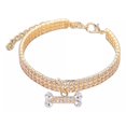 thumbnail image 1 of Collar Gargantilla Diamantes Joyería Perros Gatos Gmr, 1 of 6