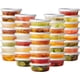 thumbnail image 1 of Recipientes de almacenamiento de alimentos Pantry Value, 8 onzas, 48 unidades, con tapas, 1 of 5