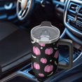 thumbnail image 4 of Fall Gift: 40oz Pumpkin Tumbler w/Handle - 304 Stainless Steel | Car Cup Holder Fit | Thanksgiving Travel Mug, 4 of 5