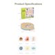 thumbnail image 5 of Xihbxyly Ofertas Prime Del Día Solo Hoy Juego de Cocina para Niños, Juego de Simulación de Máquina para Hacer Panqueques, Juguete para Entrenar El Cerebro, 5 of 6