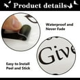 thumbnail image 2 of Large Inspirational Quote Wall Decals, Removable Positive Saying Lettering Stickers, Motivational Word Peel and Stick for Classroom Home Living Room Bedroom Office DIY Art Decor, 2 of 7