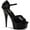 Black/Red/Black Patent, variant on Women's Pleaser Delight 660FH