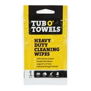 Tub O' Towels Heavy Duty Scrubbing Wipes, 100 count in Gravity Feed Box