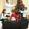 thumbnail image 6 of Waterproof Christmas Tree Storage Bag, Extra Large Heavy-Duty Bag with Zipper for Artificial Trees, Patio Cushions, and Holiday Decor, 6 of 8