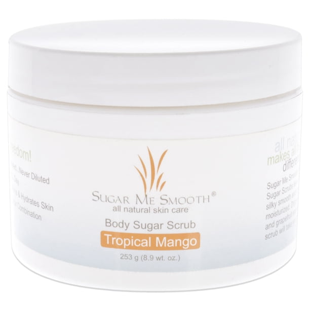 Exfoliante corporal - Tropical Mango de Sugar Me Smooth para unisex - Exfoliante de 8.9 oz Sugar Me Smooth Sugar Me Smooth
