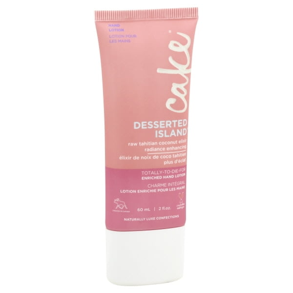 Cake Beauty desserted island enriched hand lotion, 2 ounces