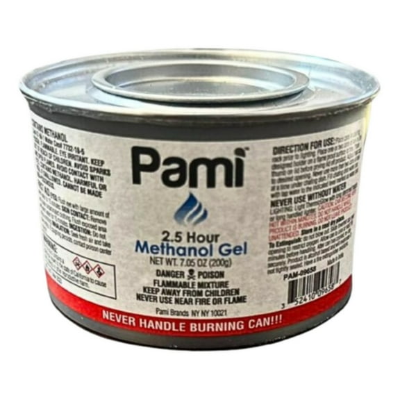 PAMI Methanol Gel Cooking Fuel 7.5 oz 2.5 hours: ICT
