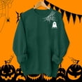 thumbnail image 3 of Towmus Halloween Sweatshirts for Womens Casual Print Graphic Sweatshirt Oversized Crewneck Long Sleeve Pullover Tops, 3 of 5