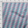 thumbnail image 2 of oneOone Cotton Cambric Medium Pink Fabric Argyle Check Craft Projects Decor Fabric Printed By The Yard 56 Inch Wide, 2 of 4