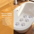 thumbnail image 6 of BlinkLLX 20 Pcs Paw Shaped Non-Slip Bath Appliques Stickers, 6 of 7