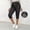 Dark Gray, variant on Capris for Women Casual High Waisted Skinny Capri Leggings Stretchy Pull on Waisted Cropped Casual Pants with Pockets
