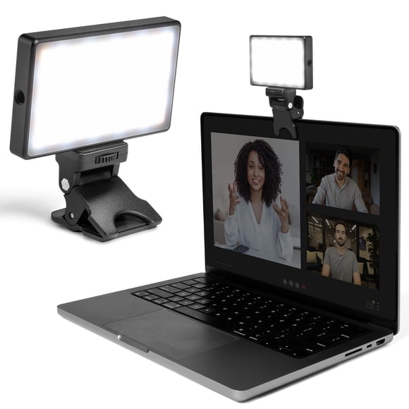 Kit de iluminación LUME CUBE para videoconferencias con soporte para computadora