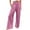 B Purple, variant on KDFJPTH Women Fashion Elastic Waist Pant With Pocket Loose Harem Pants Printed Crop Pants Womens Casual Harem Baggy Pants
