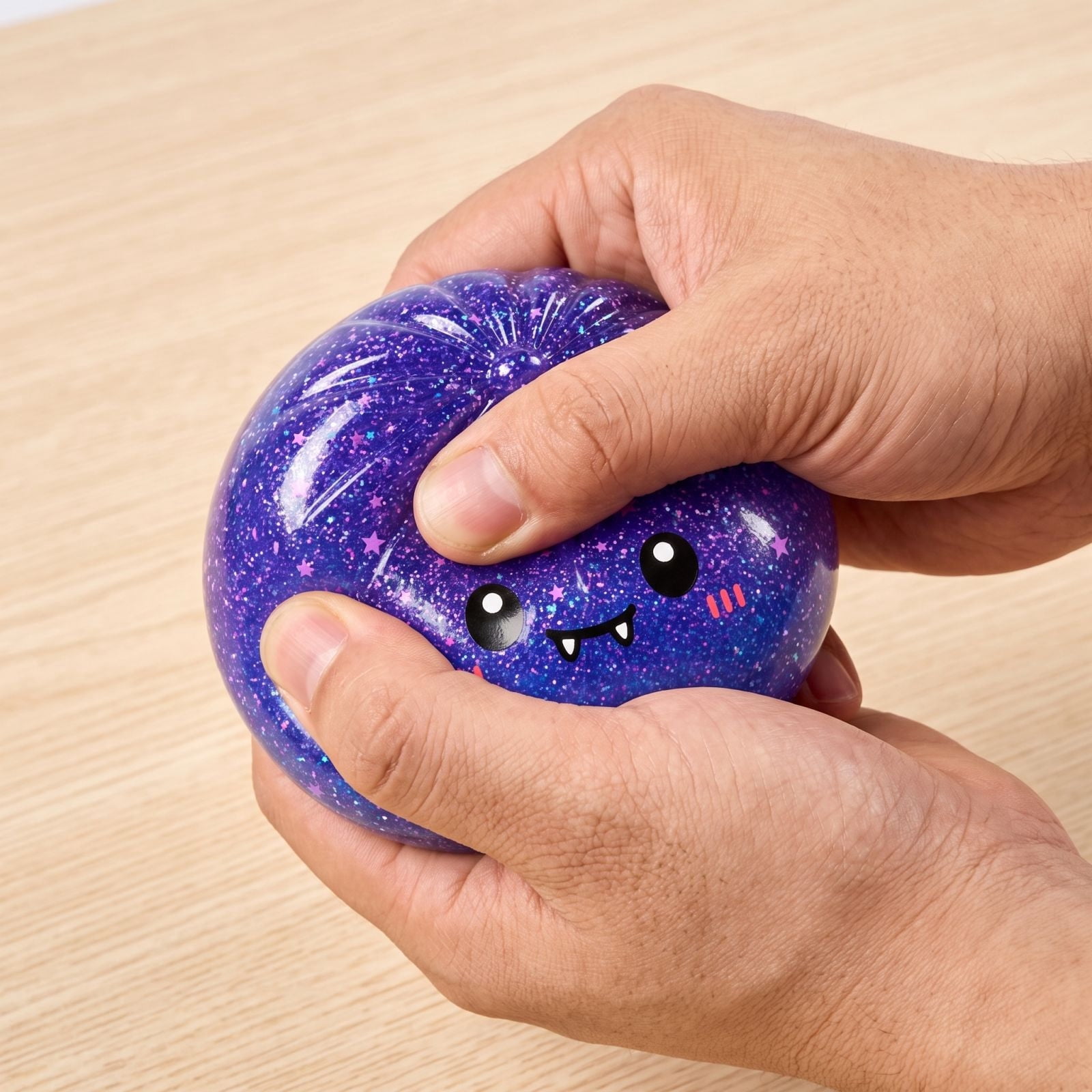 Halloween Giant Dumplings Squishies, Soft Slow Rising Stress Ball, Realistic Steamed Bun Fidget T-oy, Sensory Relief for Adults Crazy Dumpling for Fun