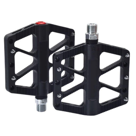 Nonslip Road Bicycles Pedals Nylon Fiber Pedals Mountain Bicycles Pedals Seal Bearings Wide Flat Cycling Pedals