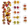 thumbnail image 1 of AKEGAMN Fall Decor Festival Simulation Maple Leaf Rattan Decoration Christmas Party Wall Hanging Maple Leaf Rattan, 1 of 2