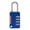 Blue, variant on 4 Digit Code Combination Padlock Small Travel Luggage for Case Lock Keyless Shackle Lock for Backpack Gym School Locker