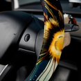 thumbnail image 5 of Honeybee 14.5 Inch Printing PVC Leather Car Wheel Cover, Steering Wheel Cover, Auto Accessories, 5 of 6