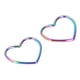 thumbnail image 5 of Llavero DIY de hierro con forma de corazón accesorios para llaveros Diseño de vanguardia, 5 of 14