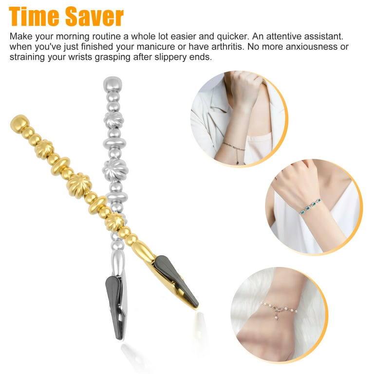 Bracelet Fastener Helper Magic Bracelet Wear Helping Hand Watch HolderClasp  Fastener Tools Helper Bracelet assistant clip - AliExpress