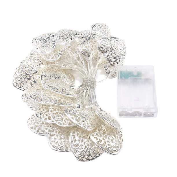 Luz Led Portátil en Forma de Corazón Luces de Cuerda Y Luces de Propuesta Luces de Estado de Ánimo Festivo Hierro Forjado 150cm / 59.05In Led Luces de Fiesta