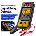 thumbnail image 3 of ANENG RT01 Testeur de Relais Numérique avec Écran LCD - Testeur de Tension de Batterie 12V/24V pour Relais Automobiles 4 Broches & 5 Broches, Prise Antidérapante & Pinces Durables, 3 of 7