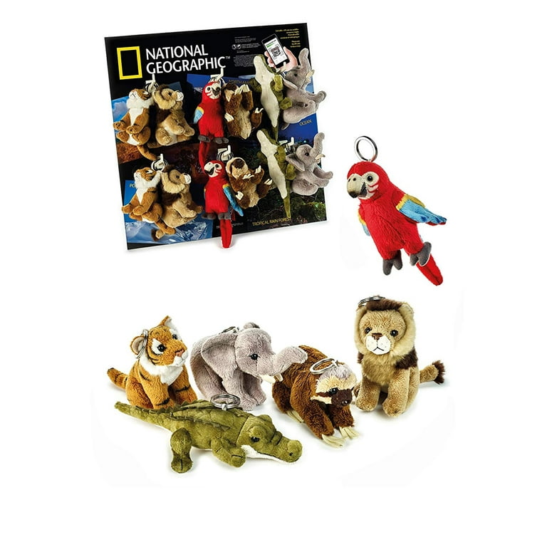 National geographic plush animals cheap