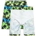 thumbnail image 6 of Body Glove Boys’ Rash Guard Set – UPF 50+ Short Sleeve Swim Shirt and Bathing Suit Trunks – Swimwear Set for Boys (4-12), 6 of 7