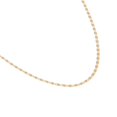 thumbnail image 2 of Cadena Collar Ametrinaa Valentina Estrella Tritono 2.5mm Unisex 45cm Oro Italiano 10k CS10K0064, 2 of 5