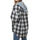 thumbnail image 3 of Txlixc Chaqueta de camisa a cuadros para mujeres Txlixc  moda, 3 of 4