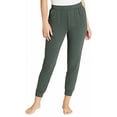 thumbnail image 5 of Eddie Bauer Womens 2 Pack Fleece Lounge Joggers Size: XL, Color: Black/Heather Olive, 5 of 7