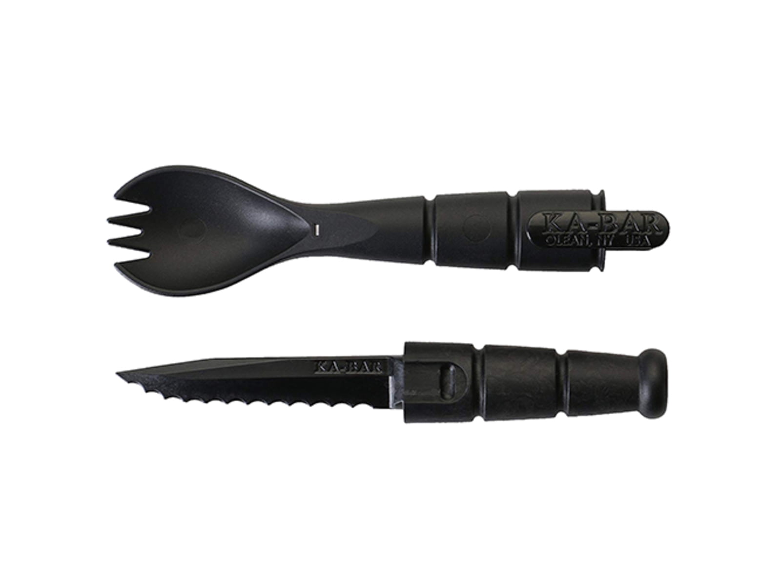 KA-BAR Tactical Spork Field Kit Spoon Fork Knife 3-Pack A