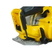 DEWALT 20V MAX Circular Saw, 6-1/2-Inch Blade, 460 MWO Engine, 0-50 Degree Bevel Capability, Bare Tool Only (DCS391B)