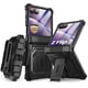 thumbnail image 1 of Funda para Samsung Galaxy ZFlip 7 i-Blason Negro con Protector de Pantalla de Vidrio Templado y Sopo, 1 of 9