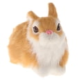 thumbnail image 3 of 1 pieza de peluche simulado lindo conejo modelo de juguete para Gloria Conejito de conejo animal simulado, 3 of 8