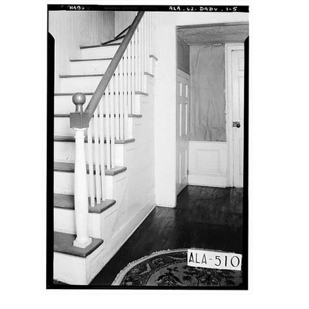Historic Print, Lane House, 311 West Columbus Street, Dadeville, Tallapoosa County, AL - 5, 18" x 24"