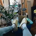 thumbnail image 4 of Summer Yzy Slides Breathable Cool Beach Sandals Flip Flops Fish Mouth Slippers Lightweight Bone Whit, 4 of 5